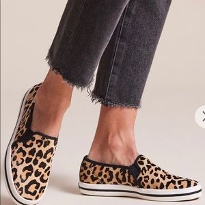 BRAND NEW Keds x kate spade new york Calf Hair Slip On NWB